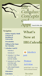 Mobile Screenshot of iblcalculus.com